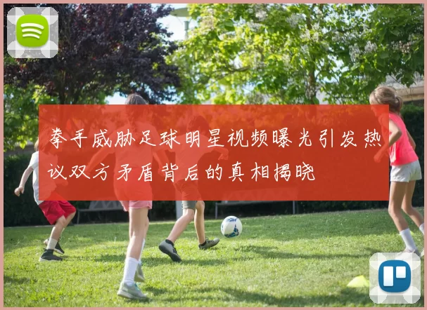 拳手威胁足球明星视频曝光引发热议双方矛盾背后的真相揭晓