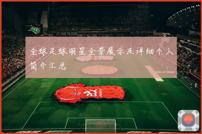 全球足球明星全景展示及详细个人简介汇总