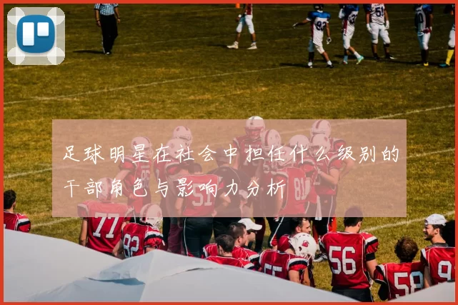 足球明星在社会中担任什么级别的干部角色与影响力分析