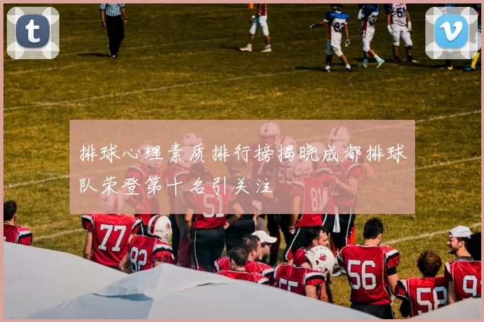 排球心理素质排行榜揭晓成都排球队荣登第十名引关注